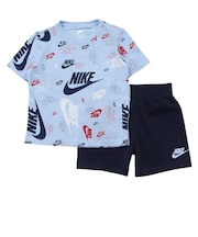 ナイキ(NIKE)ジュニア セットアップ AOP LT WT FT SHORT 上下セット 86N043-B0H