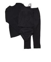 オーシャンパシフィック（Ocean Pacific）水着 長袖Tシャツ付き4点セット 526803BK