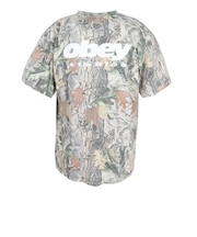 オベイ(OBEY)ゲットアップ ヘビーウエイト 半袖Tシャツ LEAF CAMO 168024377CAMO26U