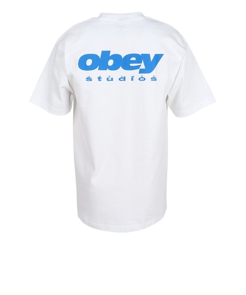 オベイ（OBEY）ゲットアップ ヘビーウエイト 半袖Tシャツ WHITE 168024377WHTO26U