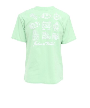 フットマーク（FOOTMARK）キッズ 半袖バックプリントTシャツ 3100505-1309
