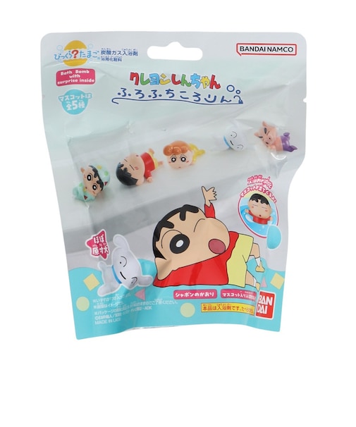 クレヨンしんちゃん（Crayon Shin-chan）入浴剤 びっくらたまご クレヨンしんちゃん ふろふちころりん NT 871842-2