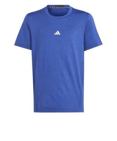 アディダス（adidas）キッズ トレーニング AEROREADY ヘザー半袖Tシャツ KMR64-IR6214