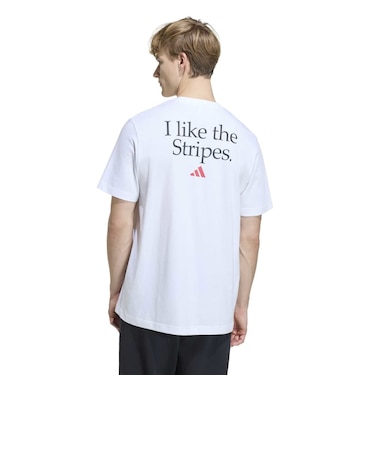 アディダス（adidas）I LIKE THE STRIPES グラフィック Tシャツ DG076-KG5430