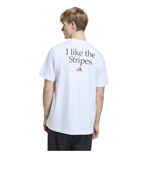 アディダス（adidas）I LIKE THE STRIPES グラフィック Tシャツ DG076-KG5430