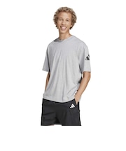 アディダス（adidas）エッセンシャルズ ルーズフィット 3バーロゴ 半袖Tシャツ KRG28-JF3618