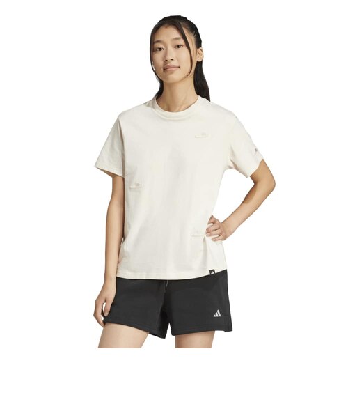 アディダス（adidas）ラウンジ サンダルグラフィック 半袖Tシャツ