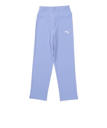 プーマ（PUMA）ガールズ ESS エレベーテッド ハイウェスト ストレートレッグ リブ パンツ 694246 60 LVD