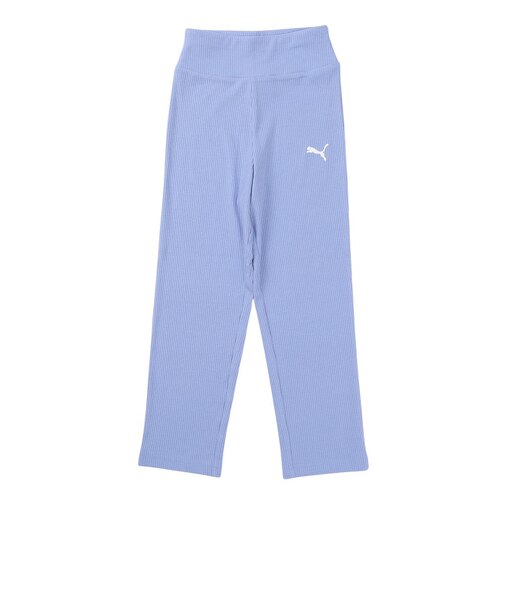 プーマ（PUMA）ガールズ ESS エレベーテッド ハイウェスト ストレートレッグ リブ パンツ 694246 60 LVD
