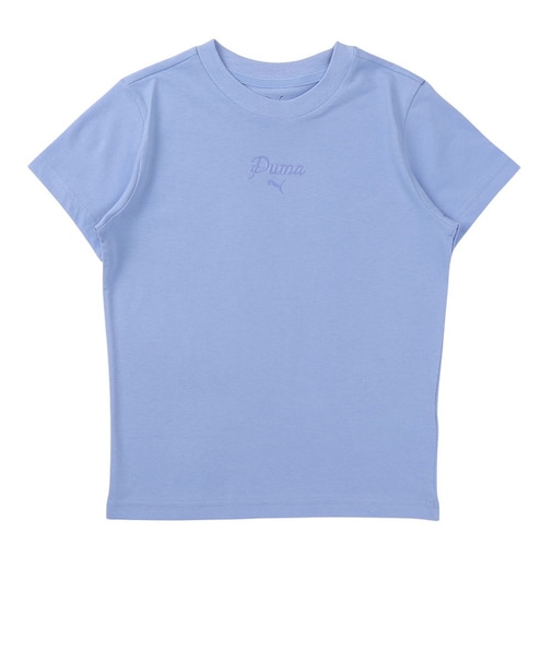 プーマ（PUMA）ガールズ ESS SCRIPT 半袖Tシャツ G 694261 60 LVD
