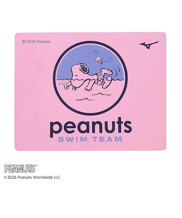 ミズノ（MIZUNO）水泳 タオル PEANUTS スイムタオル 34×44cm N2JYD33184