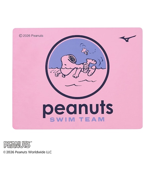 ミズノ（MIZUNO）水泳 タオル PEANUTS スイムタオル 34×44cm N2JYD33184
