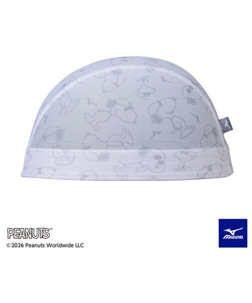 ミズノ（MIZUNO）水泳 PEANUTS メッシュキャップ N2JWD33201