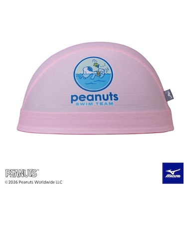 ミズノ（MIZUNO）水泳 PEANUTS メッシュキャップ N2JWD33164