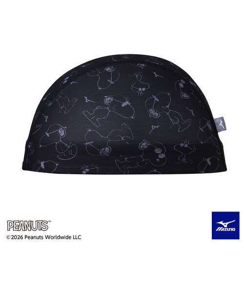 ミズノ（MIZUNO）スイミングキャップ 水泳 PEANUTS メッシュキャップ