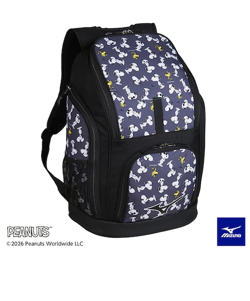 ミズノ（MIZUNO）水泳バッグ PEANUTS バックパック 35L N3JDDX1190