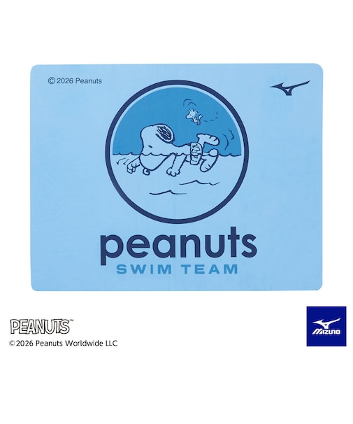 ミズノ（MIZUNO）水泳 タオル PEANUTS スイムタオル N2JYD33119
