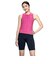 ナイキ（NIKE）フィットネス水着 レディース 水泳 ジップ セパレーツ ピンク M-LLサイズ 2993170-0240 上下セット