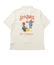ベンデイビス（BEN DAVIS）スーベニアEMB 半袖シャツ 26580029-WHT