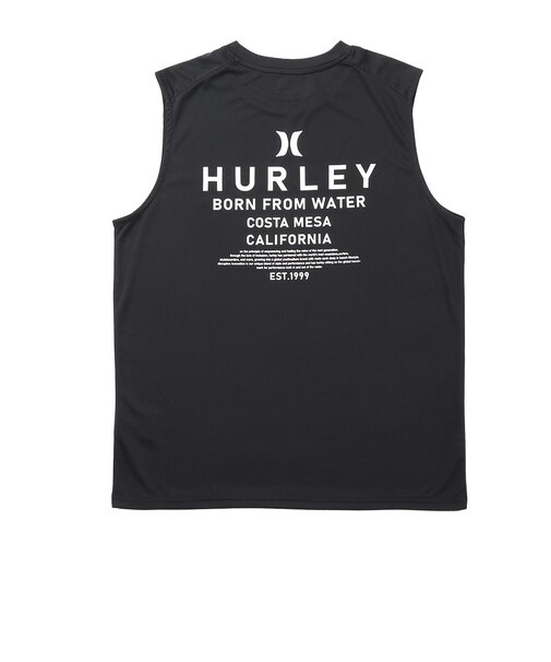 ハーレー（HURLEY）ラッシュガード ラッシュ アーチロゴ スリーブレス MSRG261056-WHT