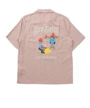ベンデイビス（BEN DAVIS）スーベニアEMB 半袖シャツ 26580029-PNK