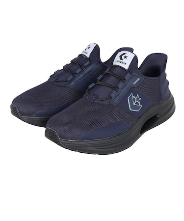 コンバース（CONVERSE）スニーカー スポーツシューズ ケイブスター スリットスライド ネイビー ブラック 33600370 ハンズフリー スポーツ シュ…