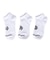 コンバース（CONVERSE）ダイアモンド ロゴ アンクルソックス 3足組 41800050