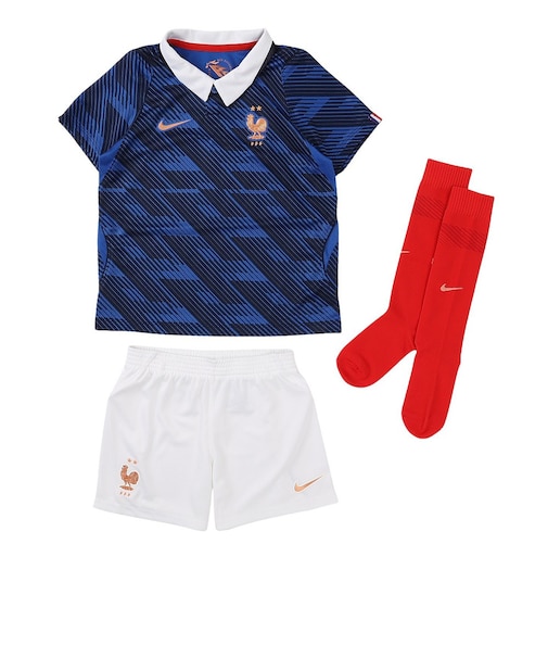 ナイキ(NIKE)リトルキッズ フランス代表 2026 サッカーレプリカユニフォーム 3点セット IB4554-480
