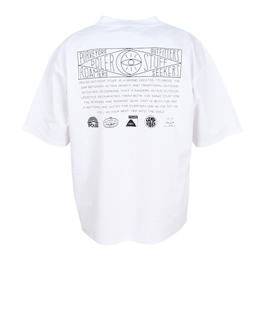 ポーラー（POLER）HISTORY QUICK DRY 半袖Tシャツ 269MCV0003-WHT
