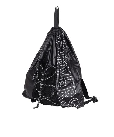 コンバース（CONVERSE）2WAY レースアップバッグ 黒 10L 41700172 バックパック ショルダーバッグ