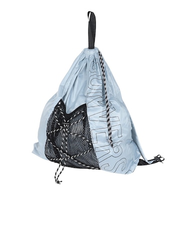 コンバース（CONVERSE） 2WAY レースアップバッグ ブルーグレー 10L 41700170 バックパック ショルダーバッグ
