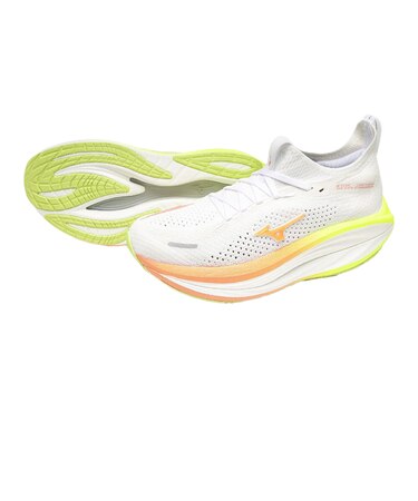 ミズノ(MIZUNO)ランニングシューズ ジョギングシューズ MIZUNO ネオビスタ 3 ホワイト ピンク J1GW261071 スポーツ シューズ