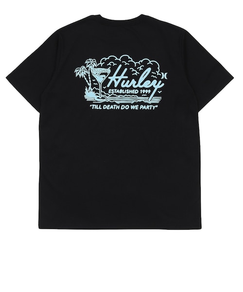 ハーレー（HURLEY）COCKTAIL 半袖Tシャツ MCSS261085-BLK｜スーパー