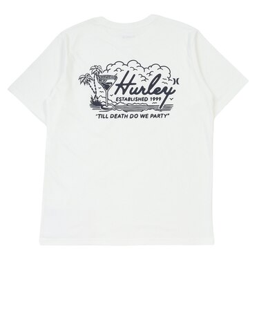 ハーレー（HURLEY）COCKTAIL 半袖Tシャツ MCSS261085-WHT