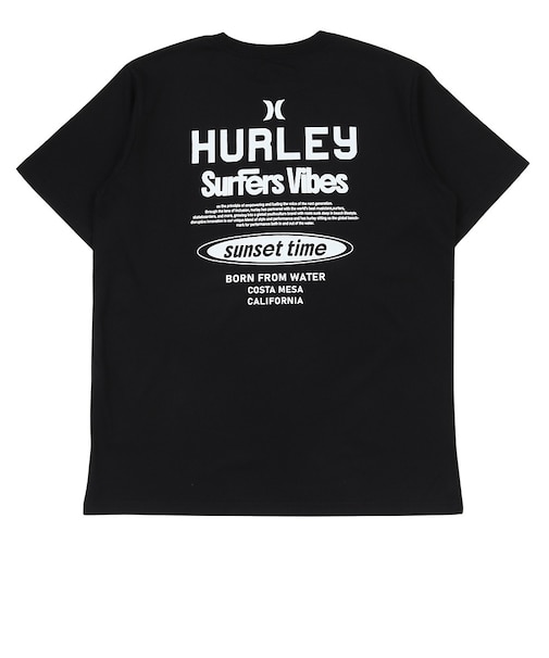 ハーレー（HURLEY）SURFERS VIBES 半袖Tシャツ MCSS261086-BLK