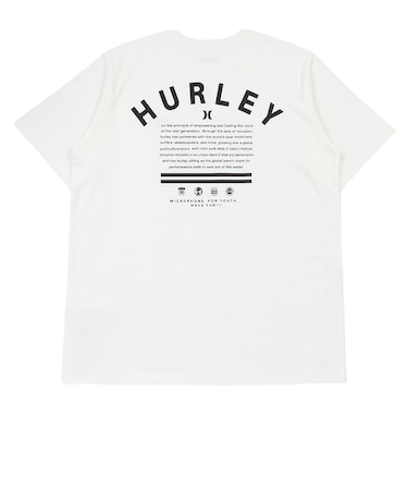 ハーレー（HURLEY）ARC ロゴ 半袖Tシャツ MCSS261087-WHT