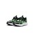 ナイキ（NIKE）ジュニア スポーツシューズ ベルクロ ベルト付き スニーカー コズミック ランナー ブラック グリーン HM4400-016