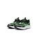 ナイキ（NIKE）ジュニア スポーツシューズ ベルクロ ベルト付き スニーカー コズミック ランナー ブラック グリーン HM4400-016