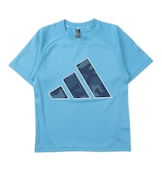 アディダス（adidas）ジュニア エッセンシャルズ カモパック ダブルニット スリーバー グラフィック 半袖Tシャツ GE188-KF9058
