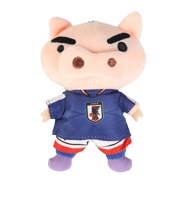 日本サッカー協会（JFA）ぬいぐるみマスコット サッカー日本代表ver ぶりぶりざえもん JFA5549363SB