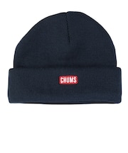 チャムス(CHUMS)ニット帽 チャムスロゴショートニットキャップ CH05-1402-N001 ネイビー オールシーズン ユニセックス