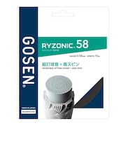 ゴーセン（GOSEN）バドミントンストリング ライゾニック58 ブラック BSRY58BK