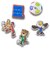 クロックス（crocs）FIFAワールドカップ 2026 ジビッツチャーム 5個セット 10018969