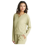 ビラボン（BILLABONG）POLY SHIRRING 長袖 カーディガン 26SU BG01C300 CED