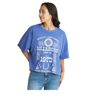 ビラボン（BILLABONG）SUN ECHOES WIDE LOOSE クロップド クール ドライ Tシャツ 26SU BG01C209 DBU1