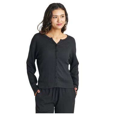 ビラボン（BILLABONG）POLY SHIRRING 長袖 カーディガン 26SU BG01C300 BPB