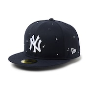 ニューエラ（NEW ERA）キャップ 59FIFTY Night Out ラインストーン ニューヨーク・ヤンキース 14745150