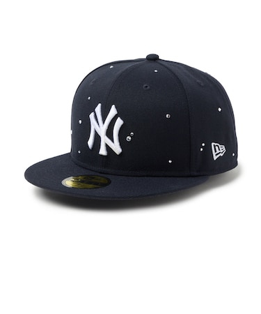 ニューエラ（NEW ERA）キャップ 59FIFTY Night Out ラインストーン ニューヨーク・ヤンキース 14745150