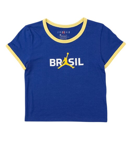 ジュニア ガールズ ブラジル代表 JDB 半袖Tシャツ 45G051-U0K