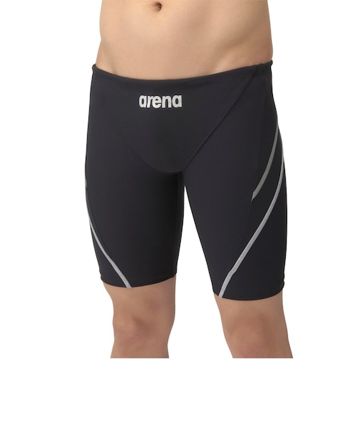 アリーナ（ARENA）ジュニア ECOタフ トレーニングスパッツ ハーフレッグ G2-AS5SWM00B BKGY